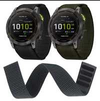 Bratara/curea 22/26mm naylon Garmin Fenix 7X Pro/7/6X/6/5X/5/Epix Pro