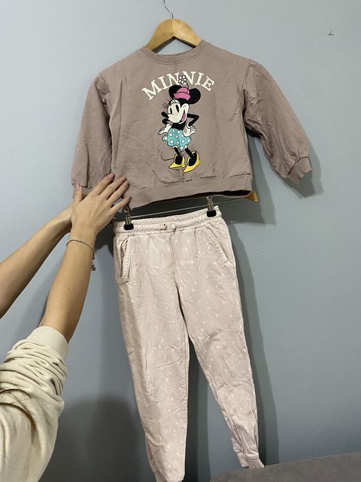 Блузка с дълъг ръкав и долничка-сет