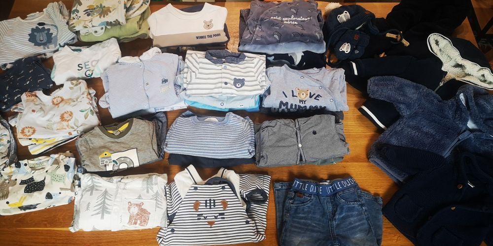 Okaidi детски дрешки 0-18м