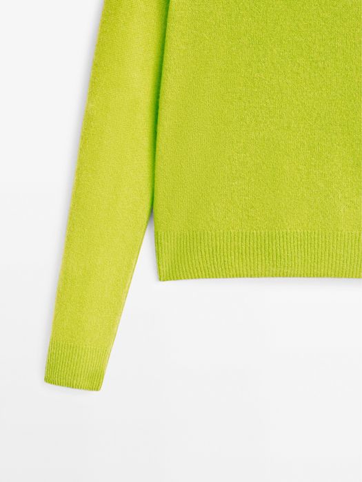 Pulover Massimo Dutti, din casmir