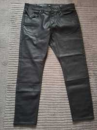 Blugi C&A Premium Ceruiti,efect piele,32-34 36,model Rick Owens