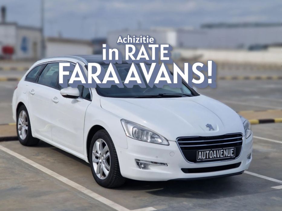Peugeot 508 RATE CU AVANS ZERO, GARANTIE 12 LUNI, Motor 2.0, Automata!