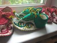 Детская обувь рукодельные из войлока натуральная шерсть