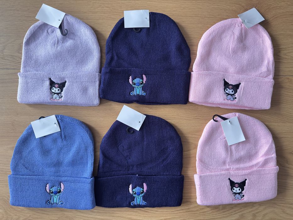 Caciuli de copii cu Stitch/Stich si Kuromi