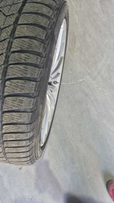 Set roti Jante+cauciucuri iarna+senzori 5x112 BMW G30 G31,  in 2latimi
