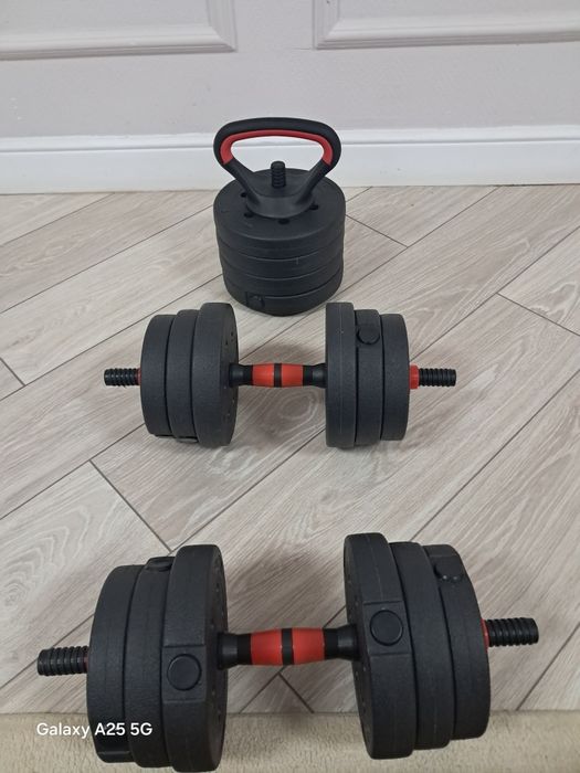 Гиря и гантели сборно разборные.