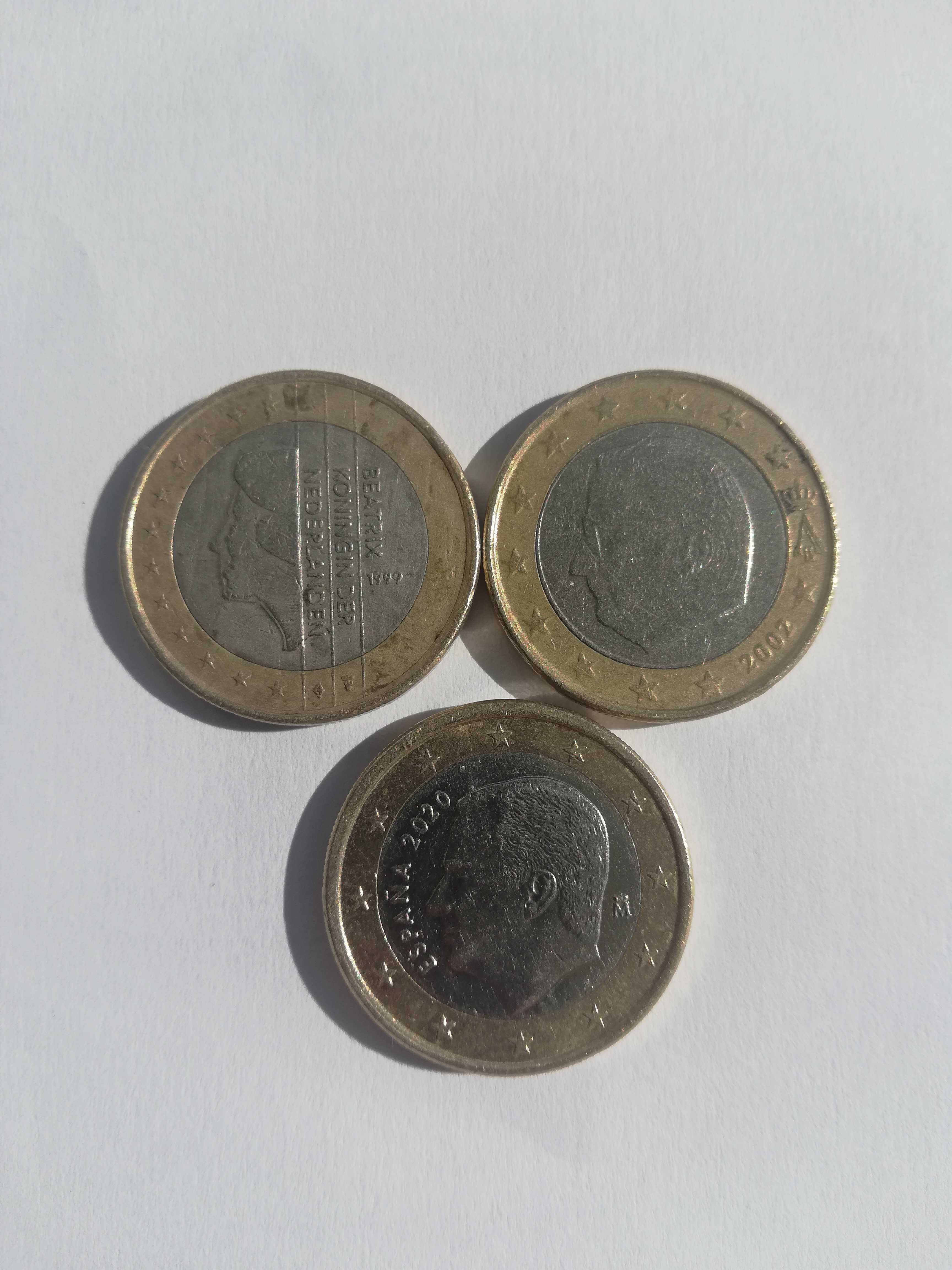 лот от 23 монети от 1 евро