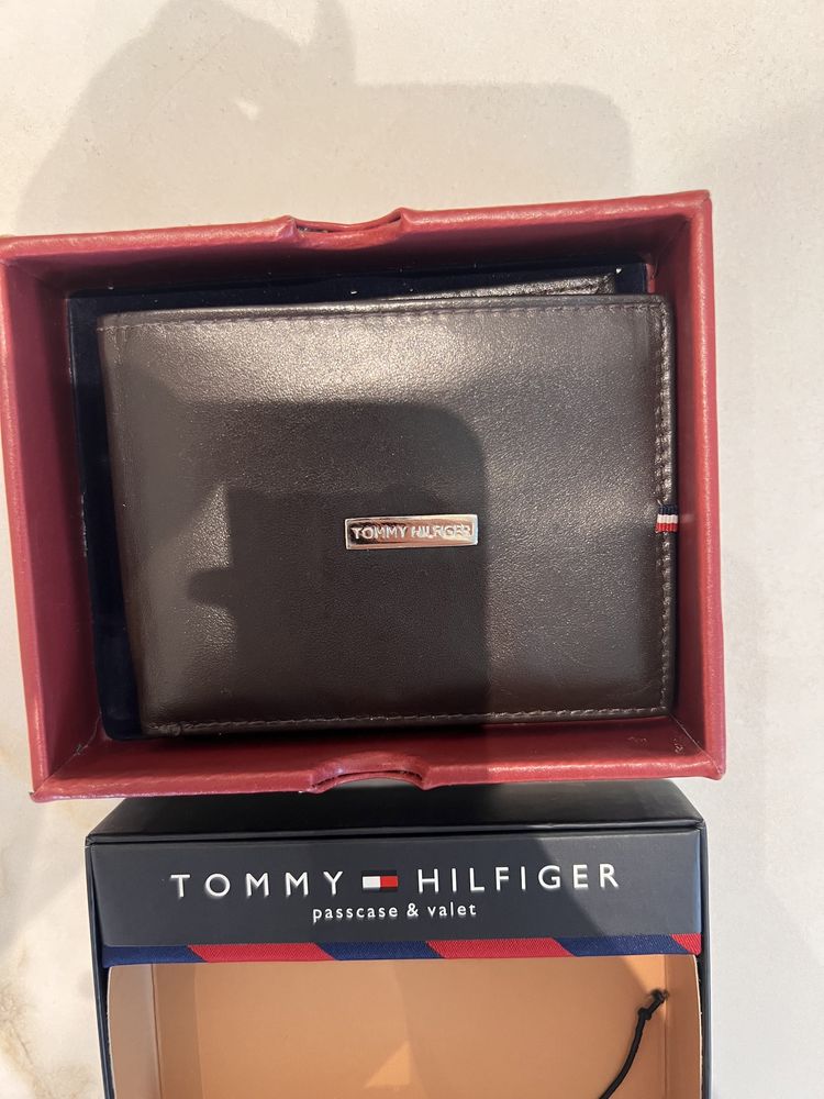 Tommy Hilfiger ест. кожа портмоне