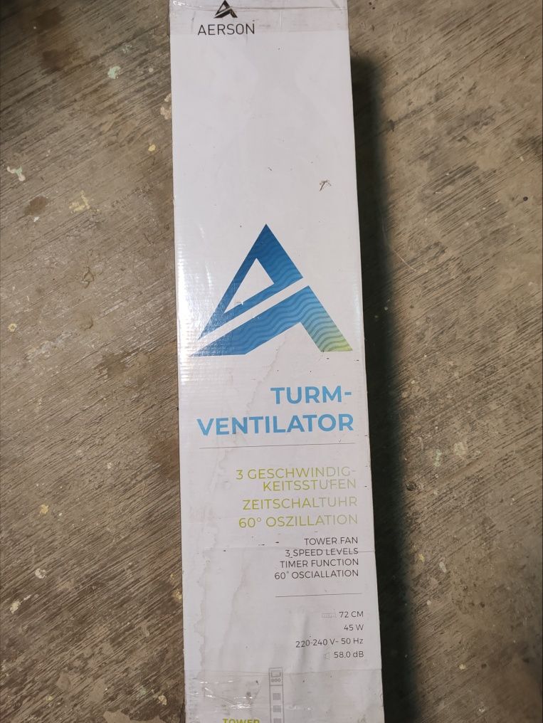 Ventilator tip turn nou in cutie