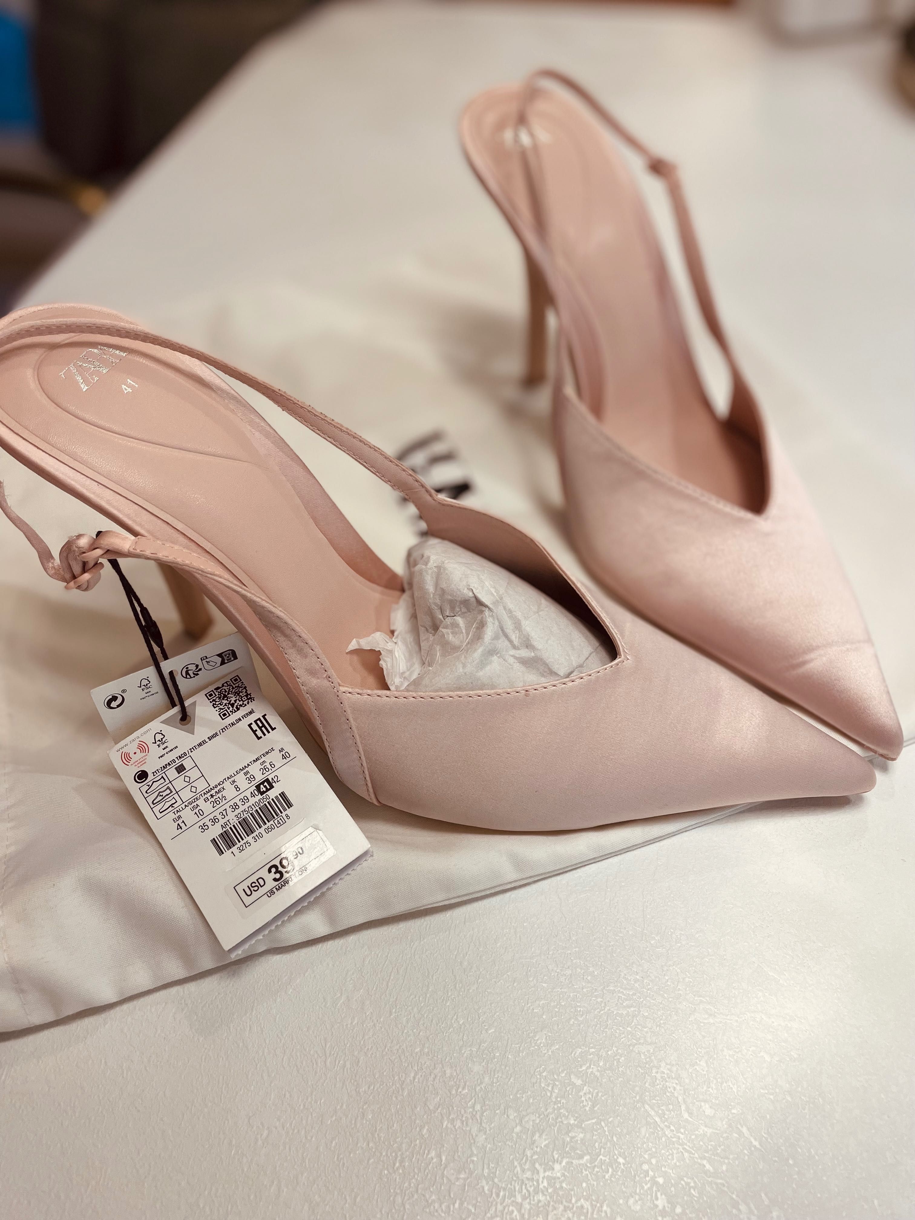 ZARA Дамски обувки на висок ток