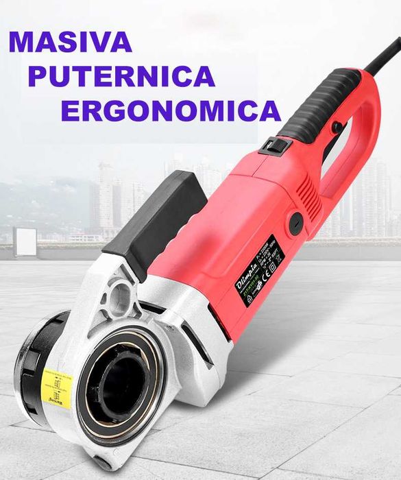 Clupa electrica, masina filetat tevi 2300W 6 bacuri 1/2"-2"