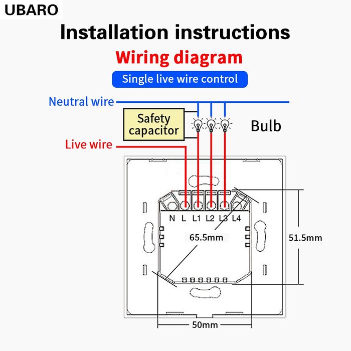 Întrerupător dublu smart Zigbee cu/fara NUL