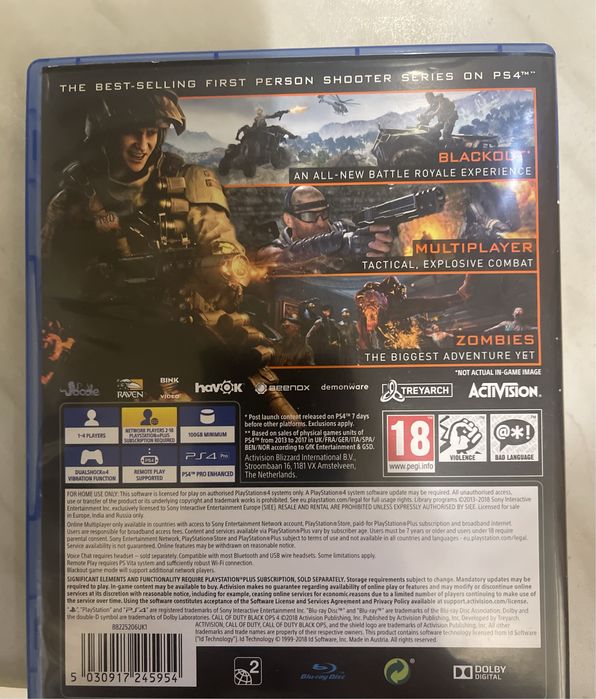 Call of duty black ops 4 ps5