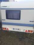Rulota Hobby ~ mobila noua + panou solar + baterie 100V