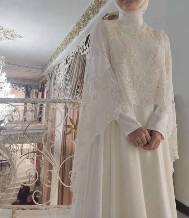 Мусульманское свадебное платье