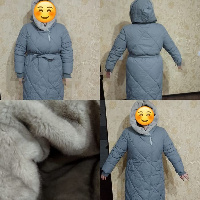 Куртка зимняя почти новая