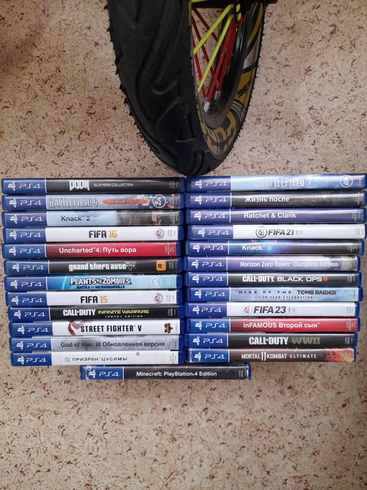 Комплект игр пс4 + PS4 PRO