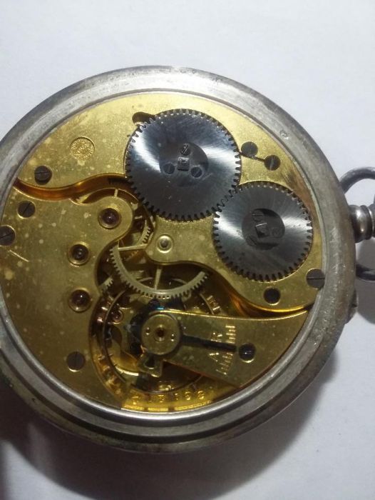 серебрянные швейцарские часы Shafthausen