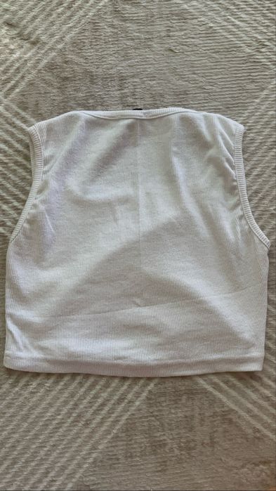 Бял потник с верижка