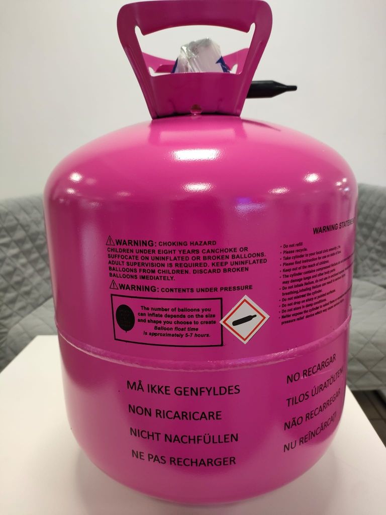 Butelie heliu 80 baloane! Livrare GRATUITA!