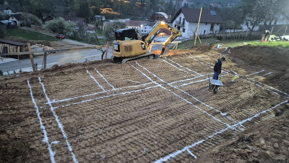Inchirez  Automacara ,TRAILER 30 T , Bascula 6×6 ,Excavator roti