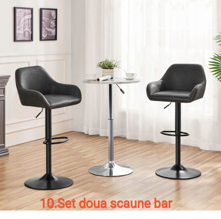 Set doua scaune de bar moderne