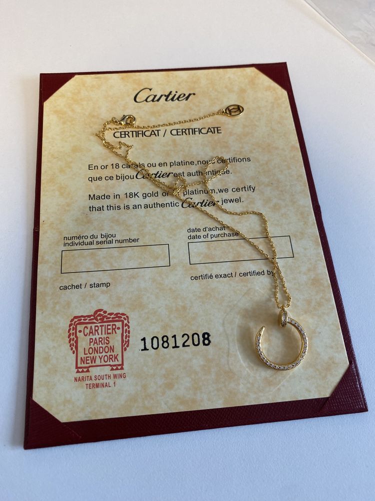 Colier Cartier Cui Gold 750 Diamond