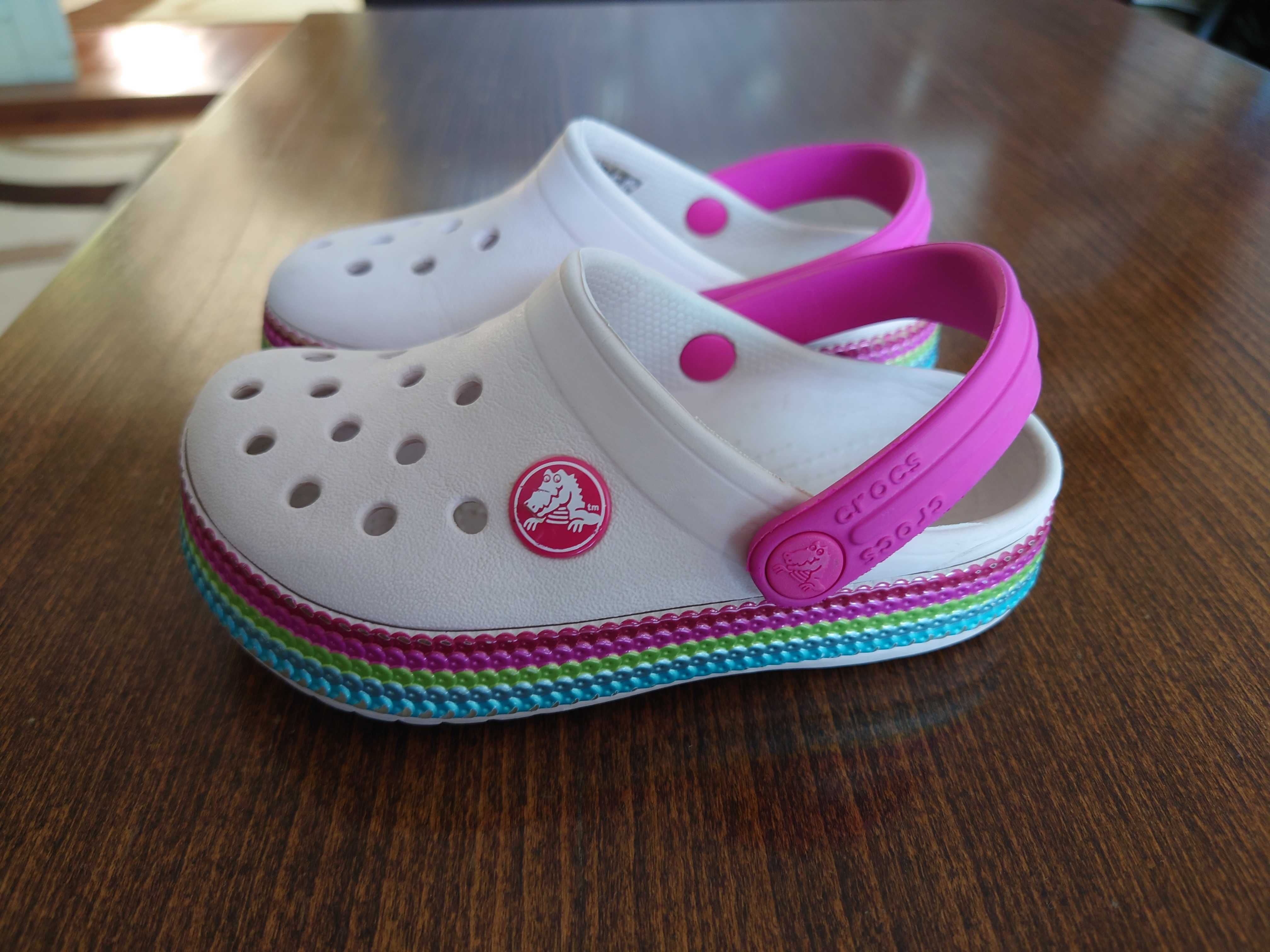 Crocks детски розов, 16см