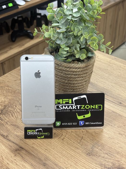 iPhone 6s Silver 64Gb - Sanatate baterie 100% - Garantie