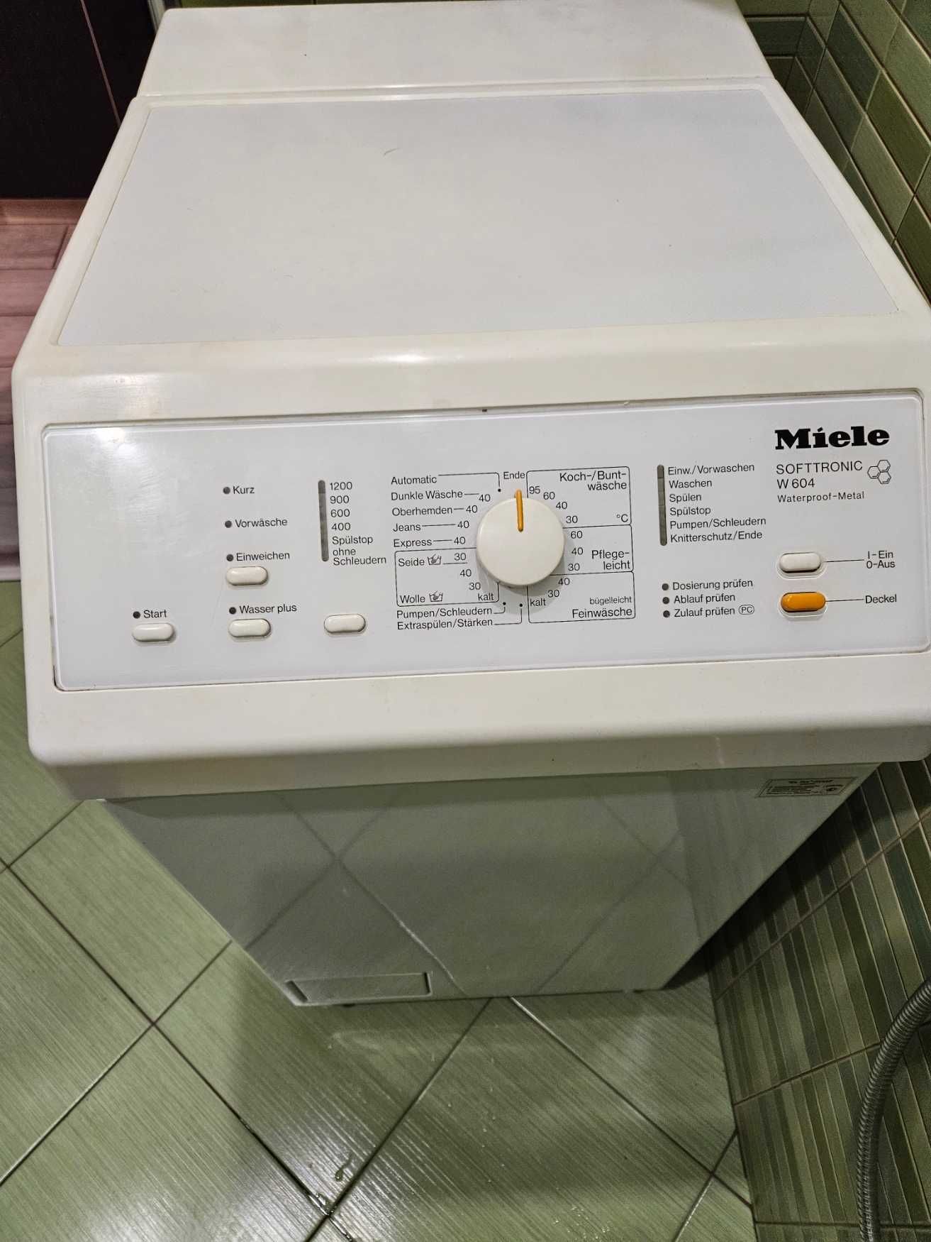 Пералня Miele Softtronic W604 с горно зареждане