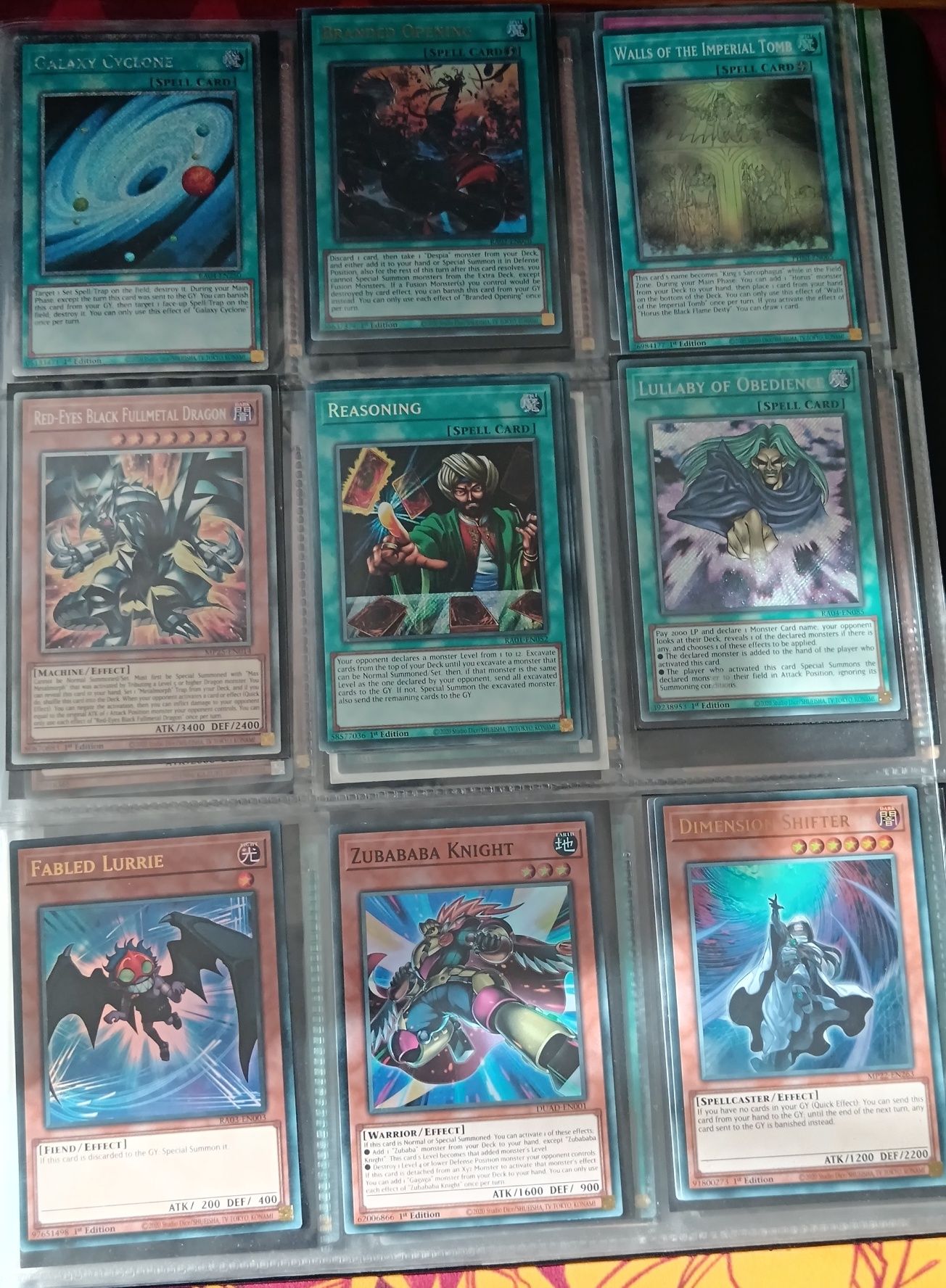 Yu-Gi-Oh! Binder Sale!