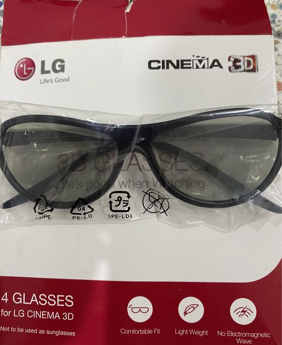 Продам очки 3д 5 штук