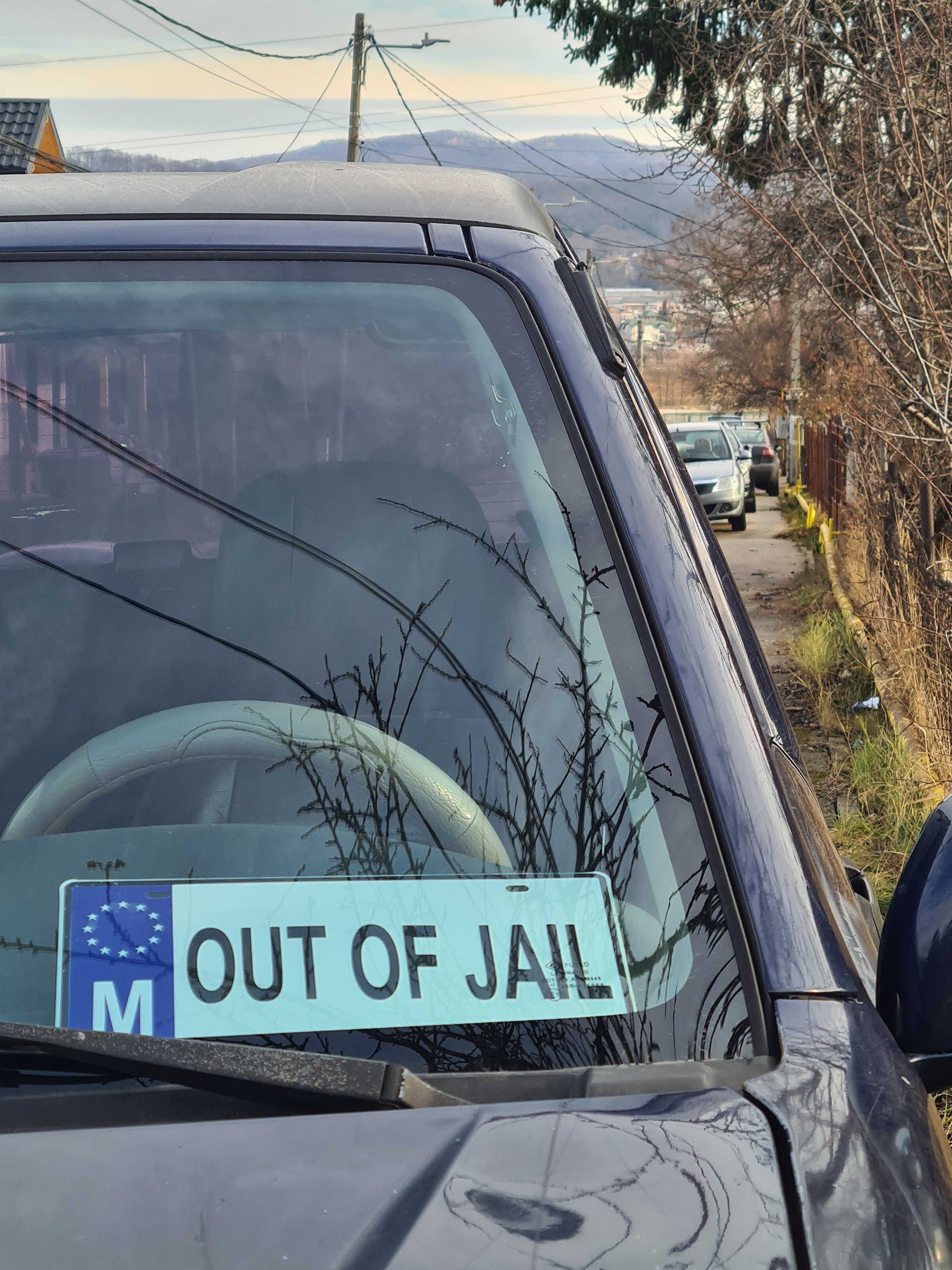 Numar Personalizat " Out Of Jail "