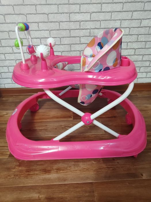 Ходунки розовые детские