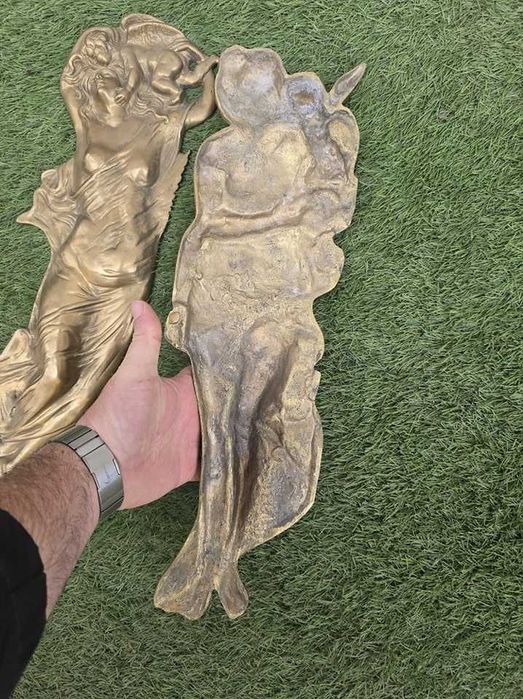 Plachete decorative din bronz,