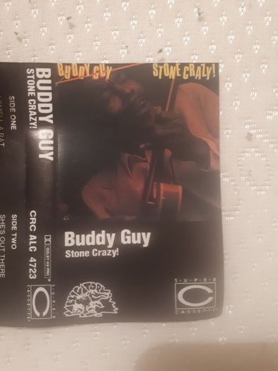 Buddy Guy -caseta album -Stone Cray!- muzica blues