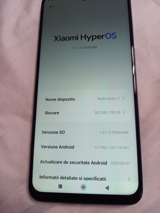 Xiaomi Redmi Note 11 impecabil 128gb