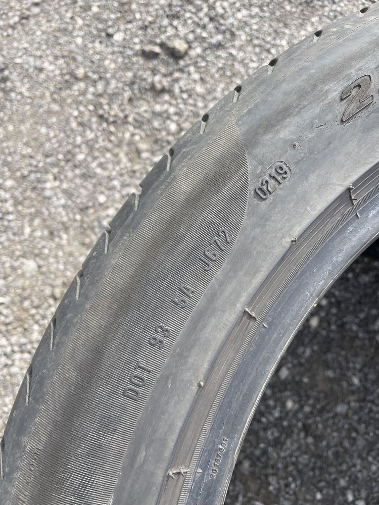 255/45/19 PIRELLI 2бр. 6.5мм