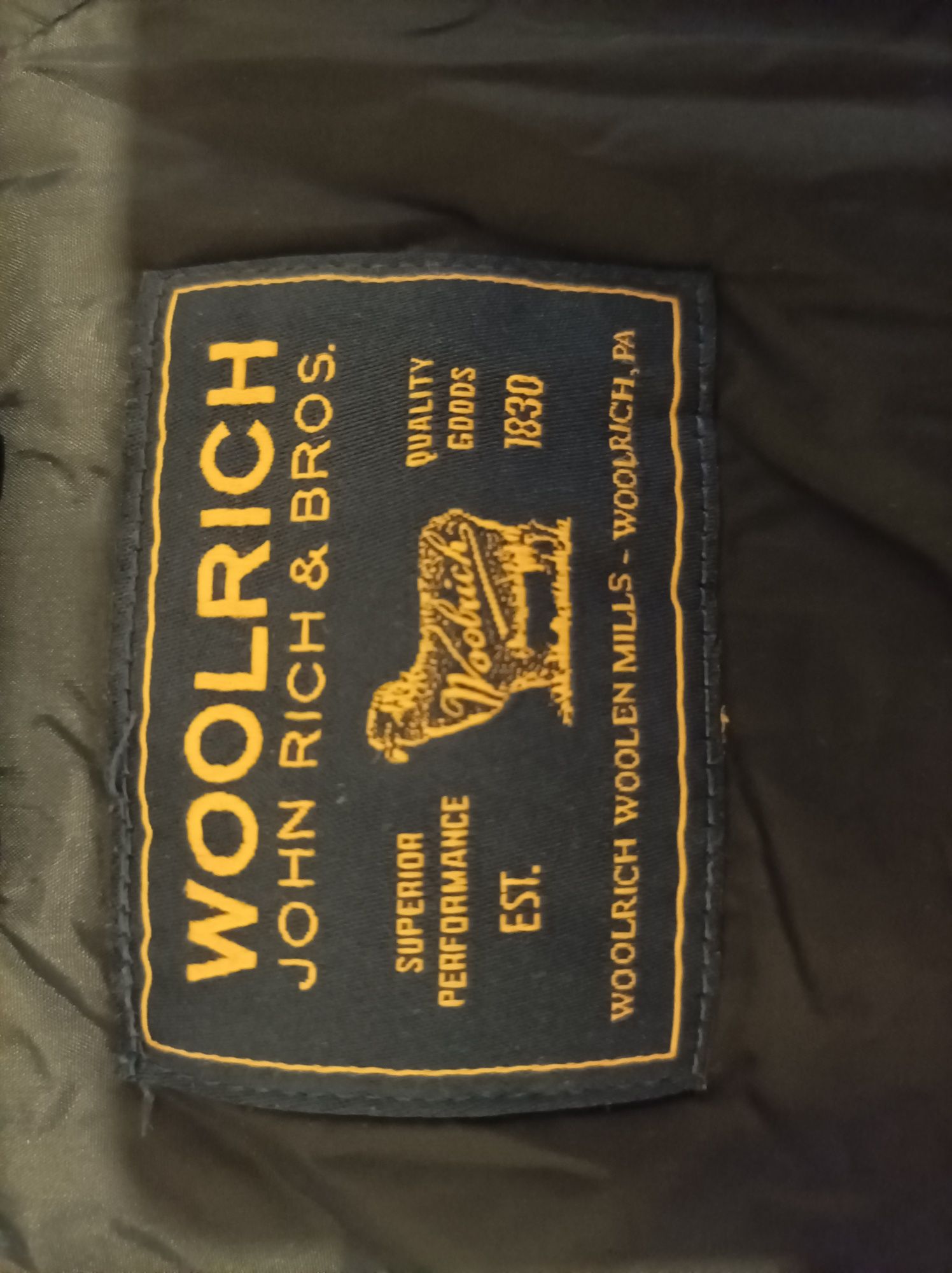 Woolrich мъжко зимно яке бомбър