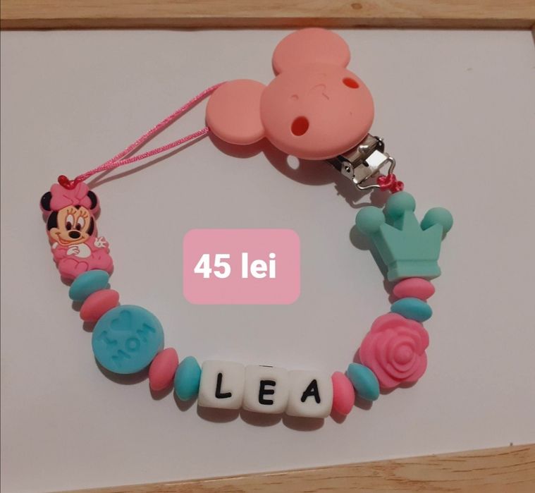 Lantisoare de suzeta din silicon