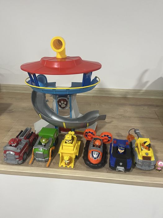 Музикална база Paw Patrow Пес Патрул с кученца и колички