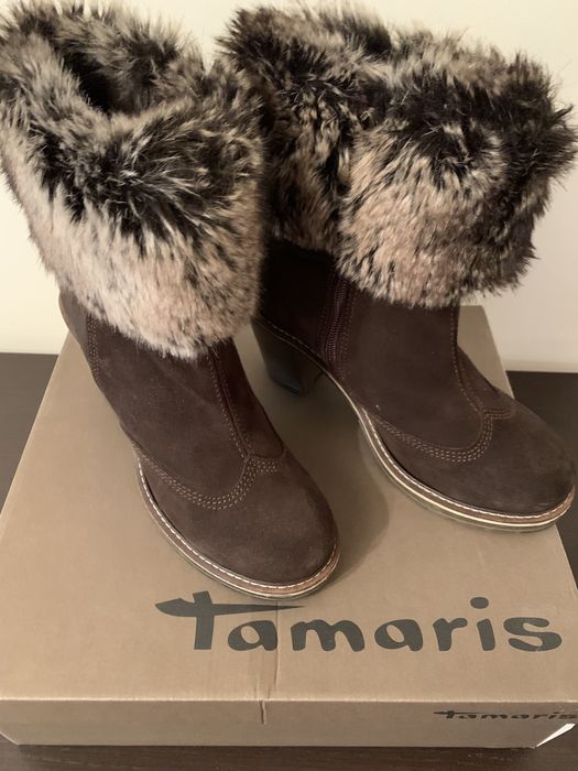 Ghete dama piele intoarsa