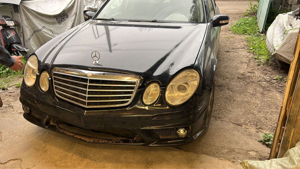 Задний бампер w211 AMG 6.3