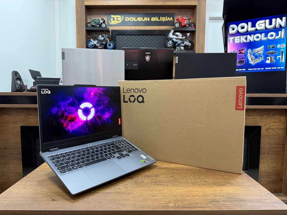 Lenovo LOQ 15 ARP9 RAM 12GB GPU RTX4050 
SSD: 512GB NVMe