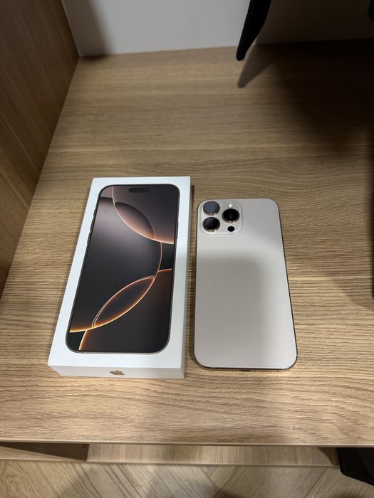 16 pro max 256 gb Desert