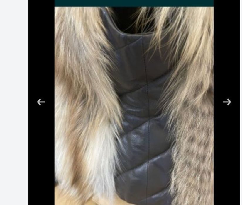 Dsquared2 елек косъм кожа Unisex