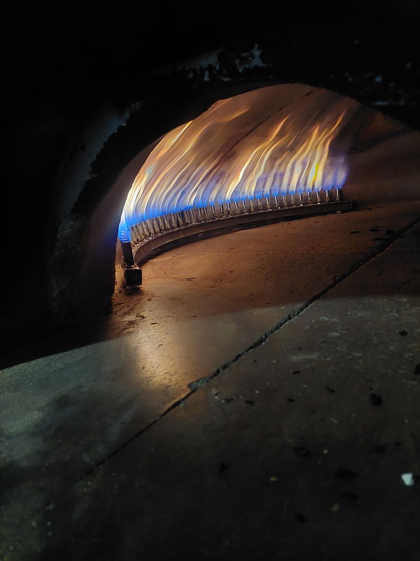 Arzator pizza inox