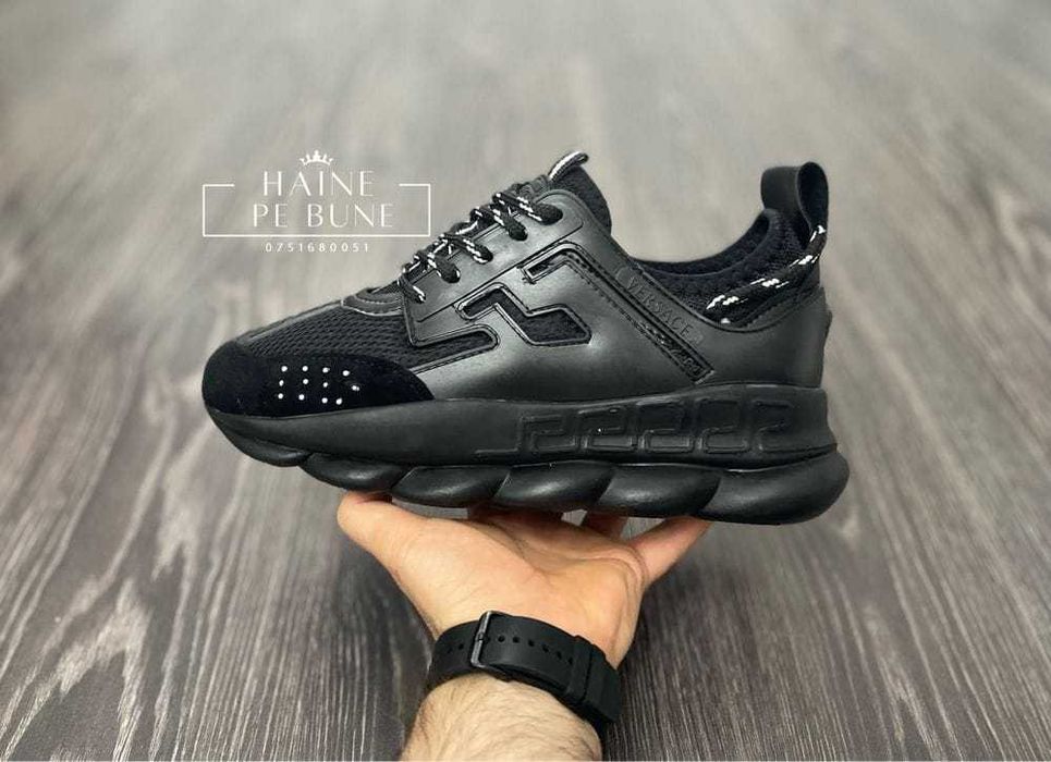 Adidasi VERSACE Chain Reaction Produs NOU Unisex 2026