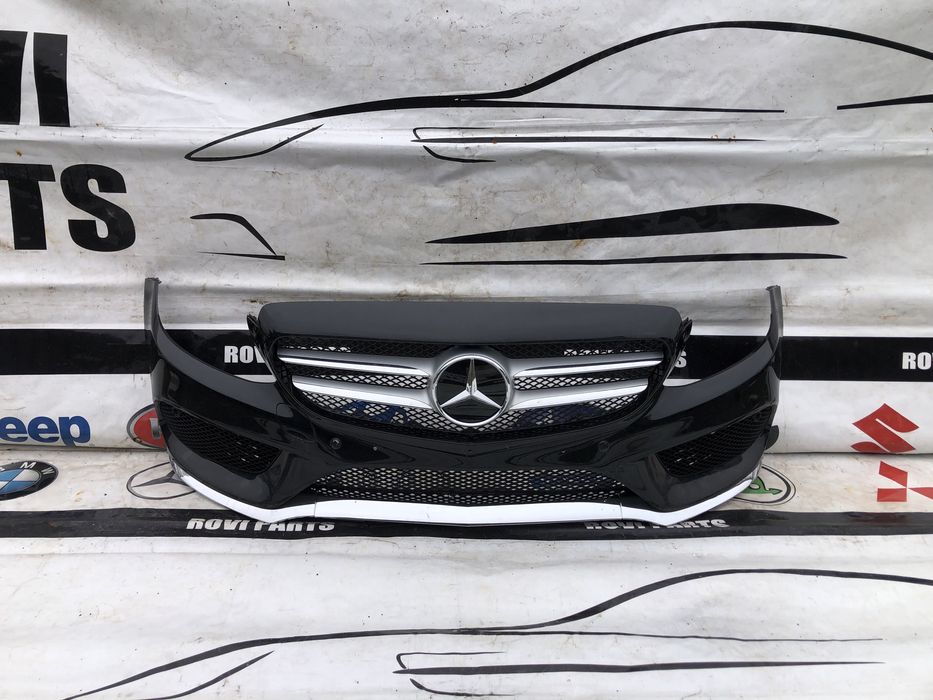 Bara Fata Completa/Grile/Ornamente Mercedes C-Class W205 AMG An 2015+
