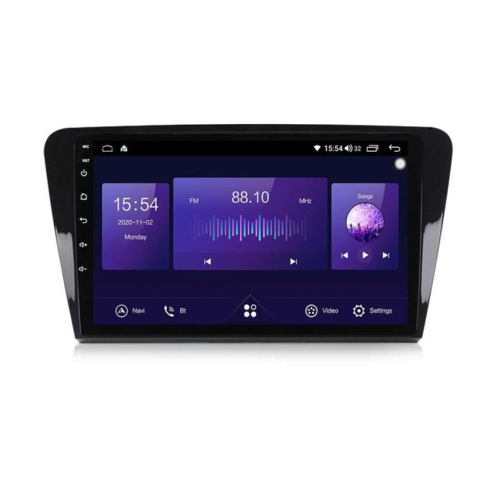Navigatie Android 14 SKODA OCTAVIA 3 2013+ 1/8 Gb Waze CarPlay CAMERA